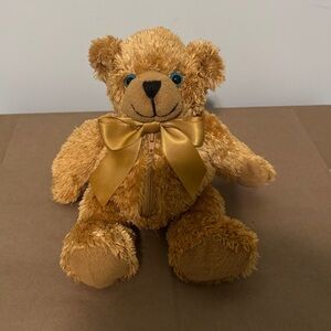 Ben Bridge Benny Bear 2006 Gold Plush Teddy Bear with Satin Bow